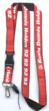 20mm detail woven lanyard